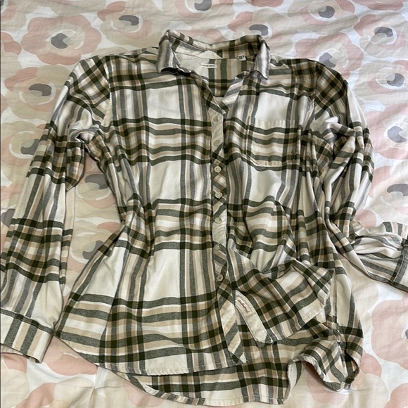 Comfort StretchPlaid Button-Up Shirt - Picture 1 of 6